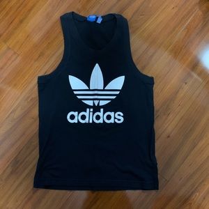 Adidas black tank top